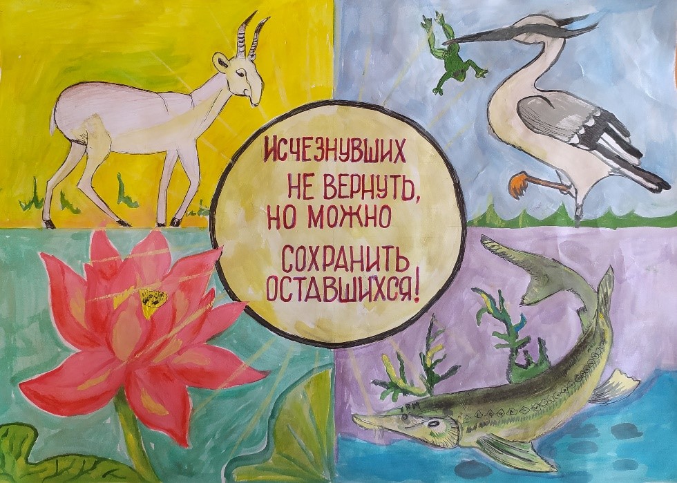 «Сохраним оставшихся». Автор: Близнюк Никита, Астраханская обл., с. Чулпан